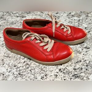 Women’s‎ Red Orange Clarks Shoes Size 7.5